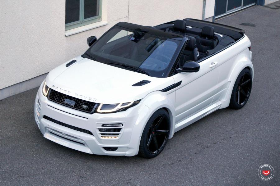 Land Rover Range Rover Evoque Convertible by Cartech on Vossen Wheels (CG-201) '2016